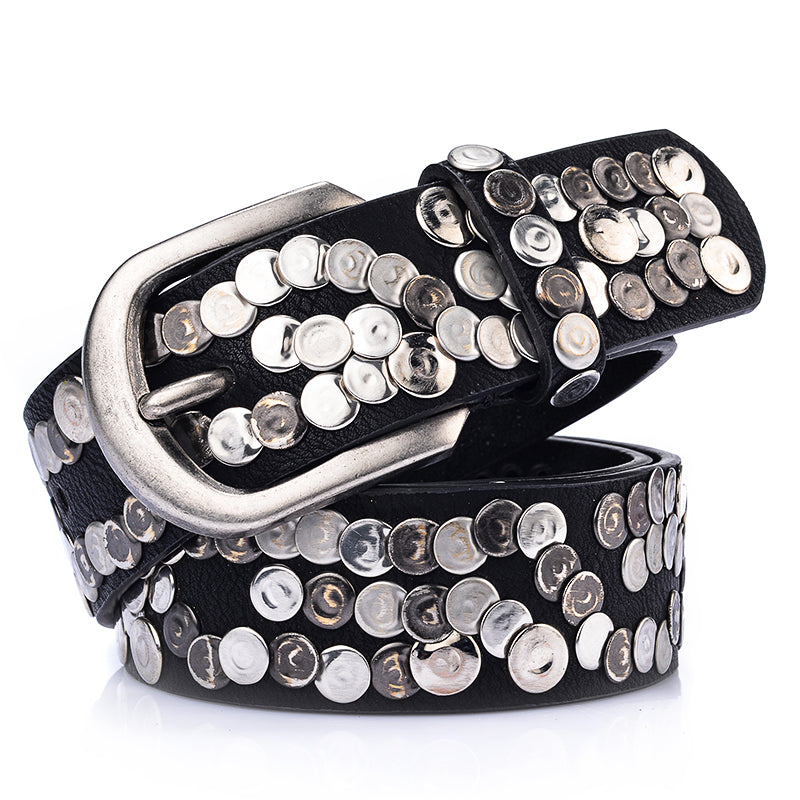 Buttons Belt – stranded
