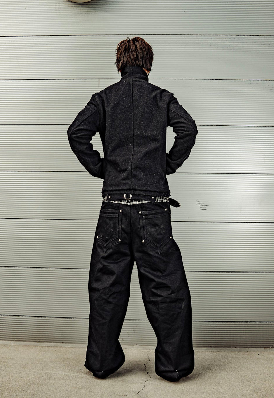Plaid selvedge