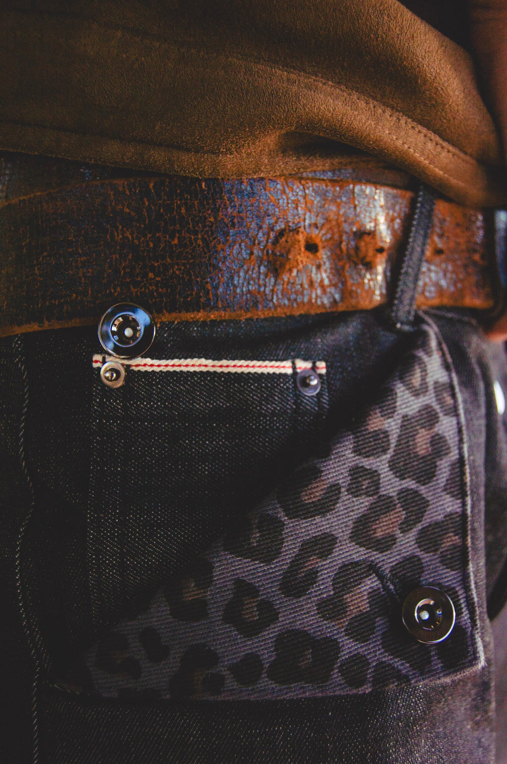 leopard selvedge