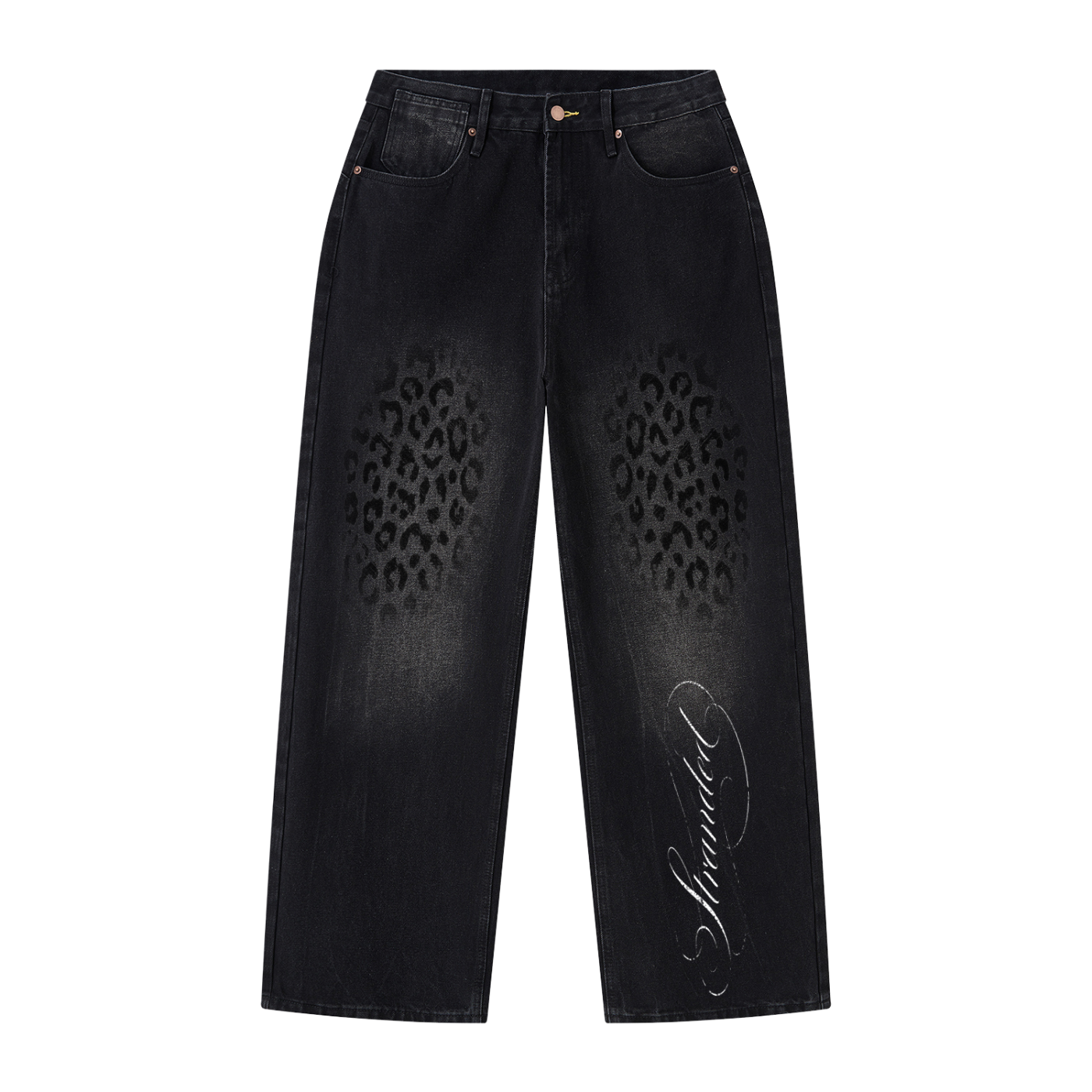 Leopard Denim