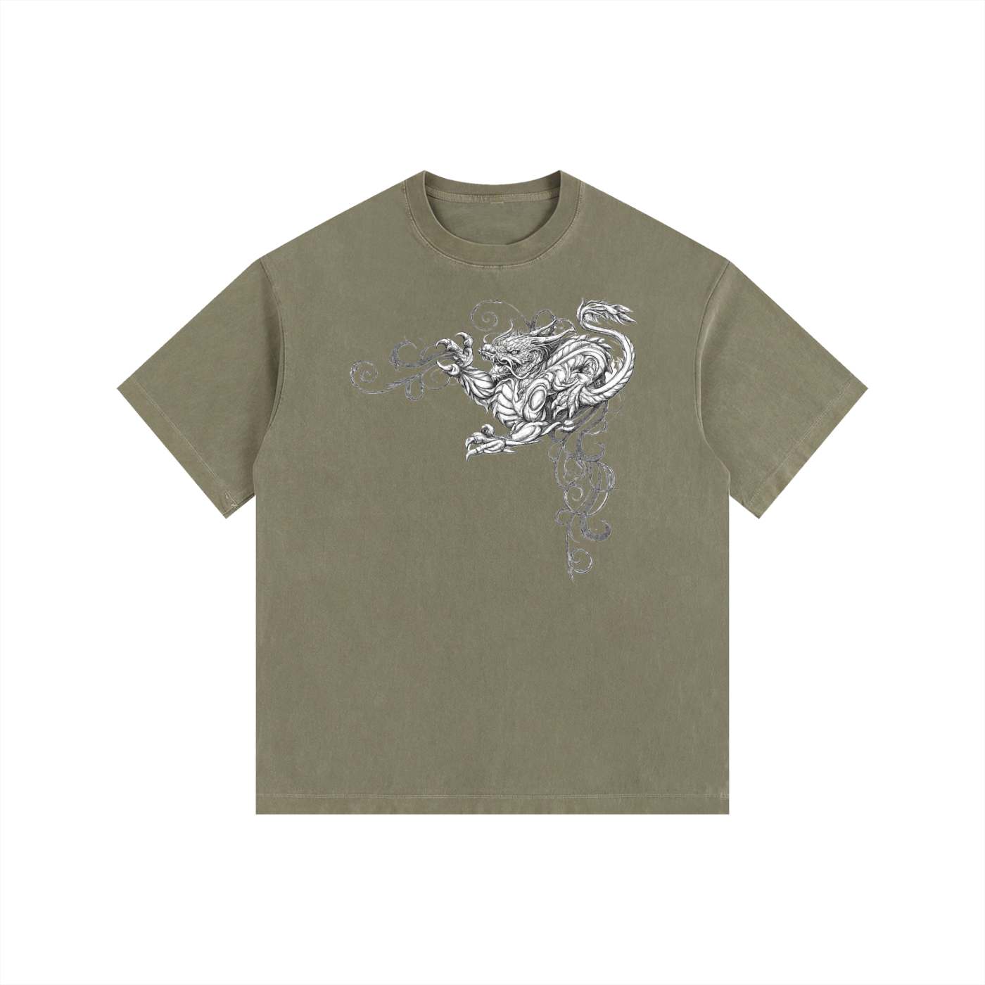 tribal,dragon,tee,vintage,200s