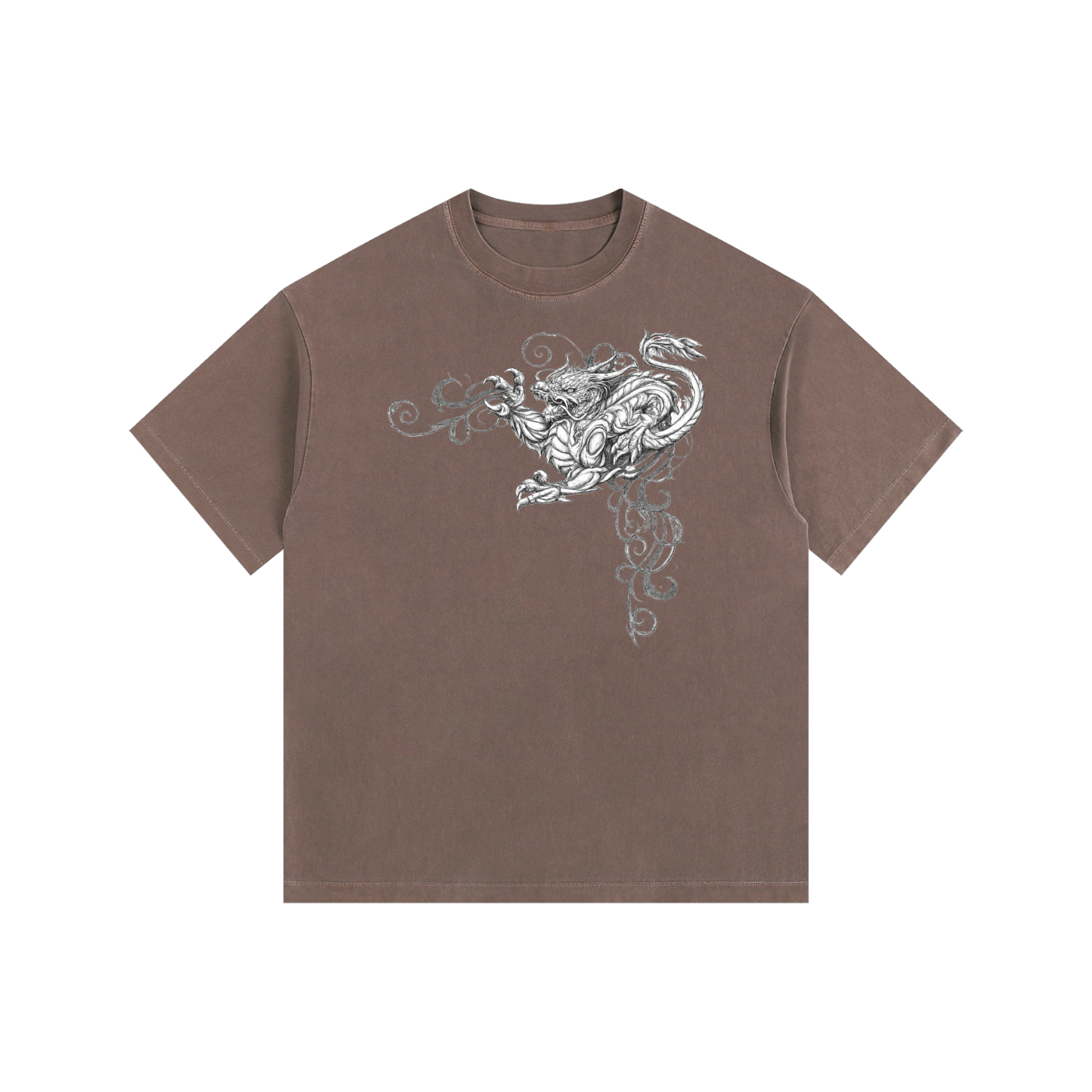 tribal,dragon,tee,vintage,200s