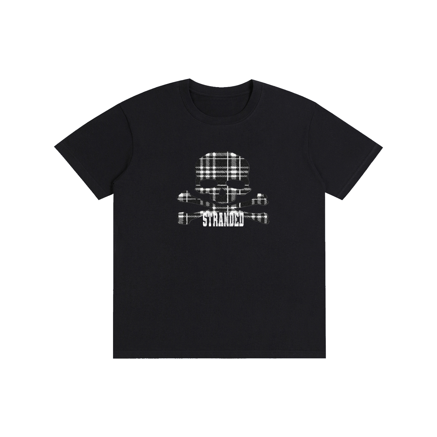 plaid skull